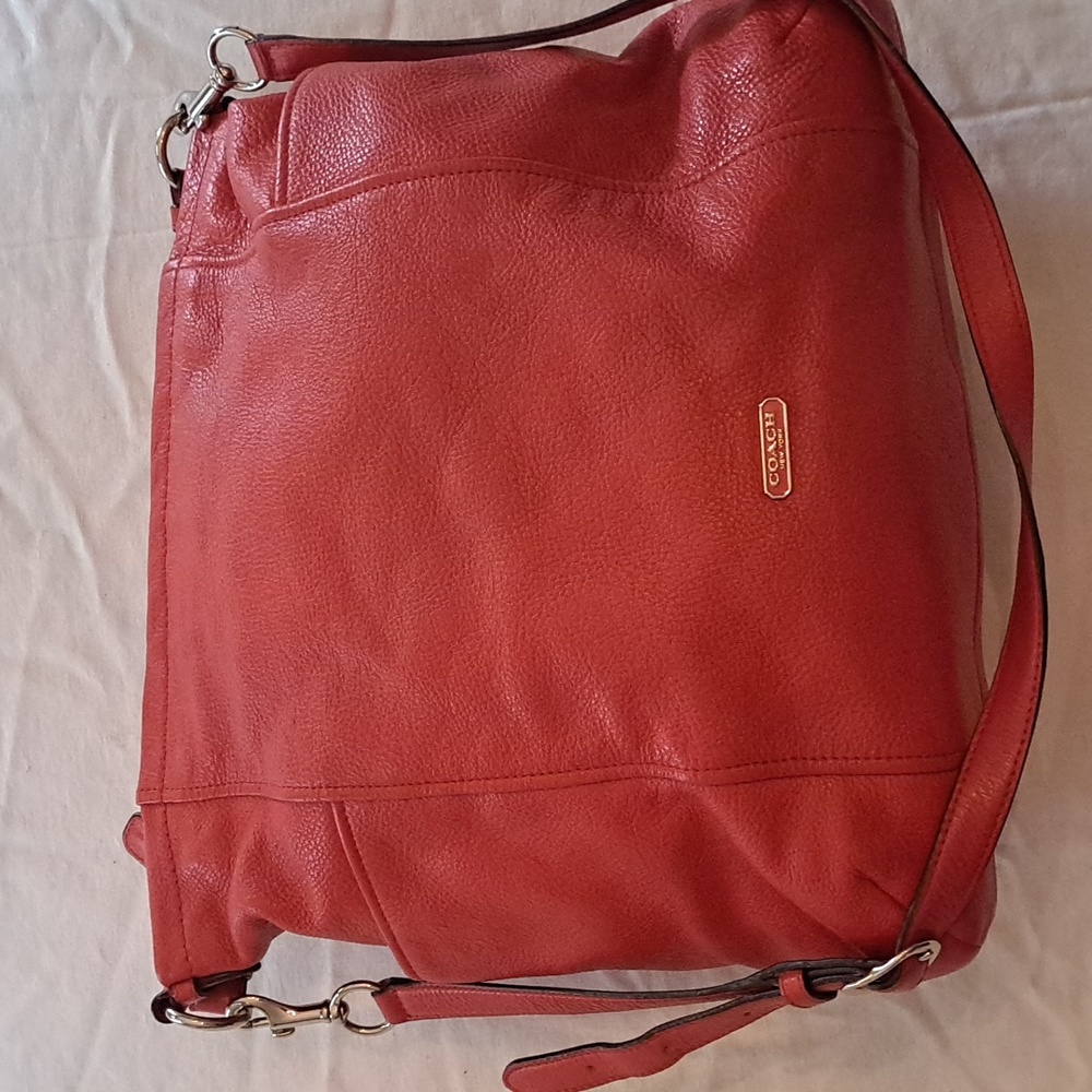 Coach Park Leather Hobo Crossbody Bag